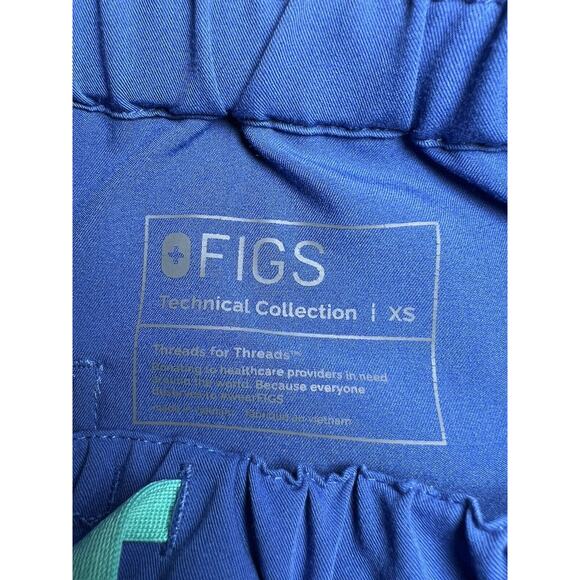 Figs Pisco Basic Scrub Pants‎ For Men Style# FM4500 PO# 1660 Royal Blue Size XS - Picture 7 of 7